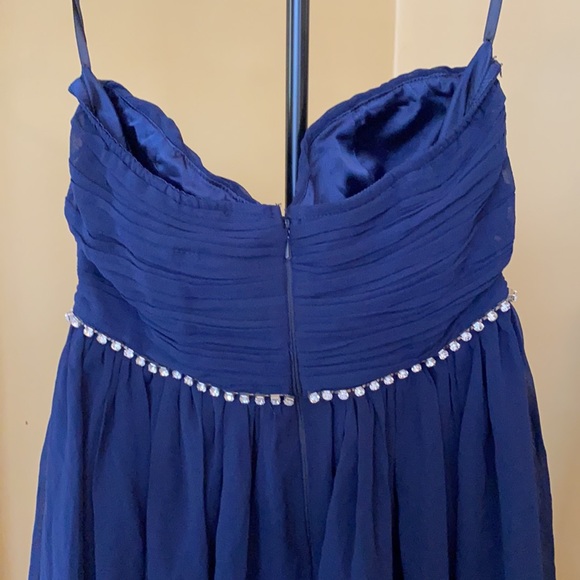 Blue Dress with Sequins - Picture 3 of 4